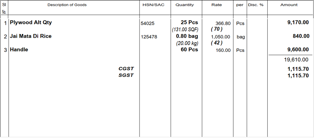 Tally TDL Alternate Qty Column in Entry Mode l Alternate Qty * Alternate Rate Calculation Module