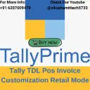 Tally TDL Pos Invoice Customization Retail Mode 
